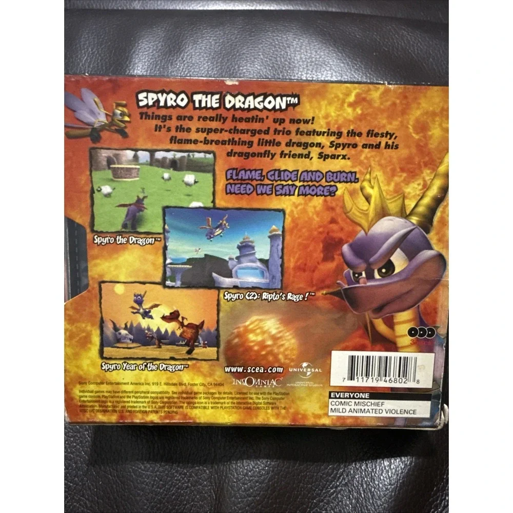 Spyro The Dragon: Collector's‎ Edition Sony PlayStation 3-Disc Set